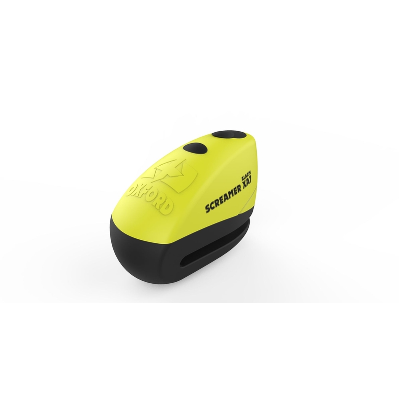 Zámek kotoučové brzdy Oxford Screamer XA7 žluto-černý
