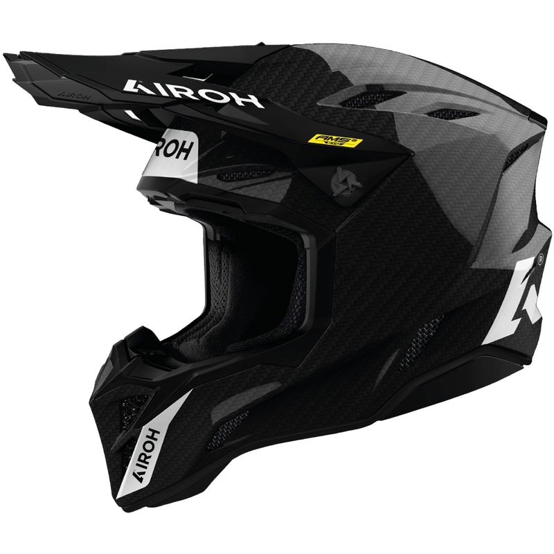 Motokrosová helma Airoh Factory FIM Carbon lesklá