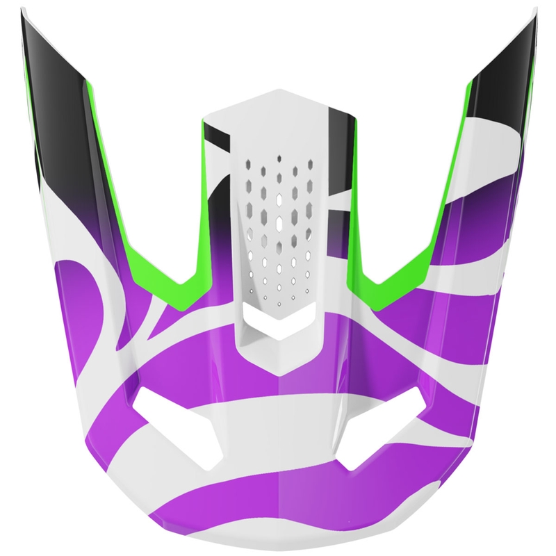 Kšilt pro dětské přilby Shot Speed Ghost fialový