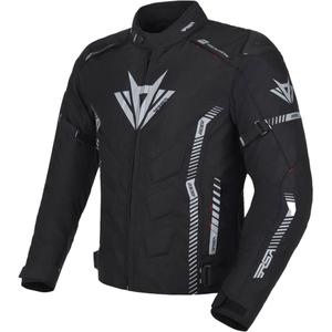 Bunda na motorku RSA Rider černo-šedo-červená