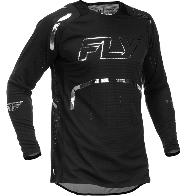 Motokrosový dres FLY Racing Evolution SA černo-stříbrný