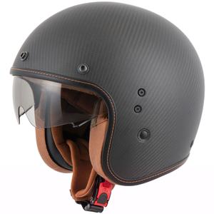 Otevřená přilba Scorpion Belfast Evo Carbon černá matná