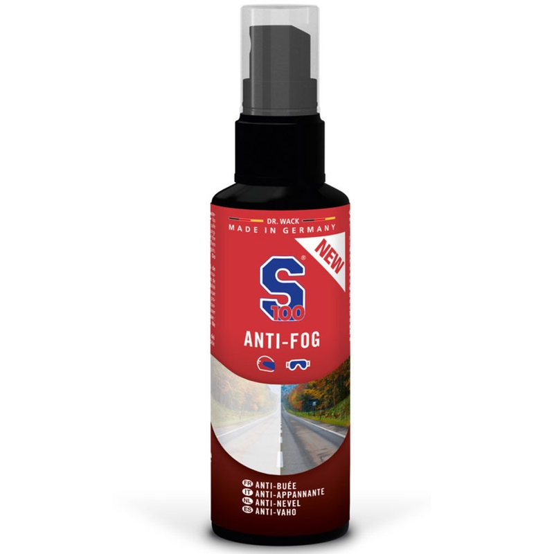 Protimlžící přípravek S100 Anti-Fog včetně utěrky z mikrovlákna 100 ml