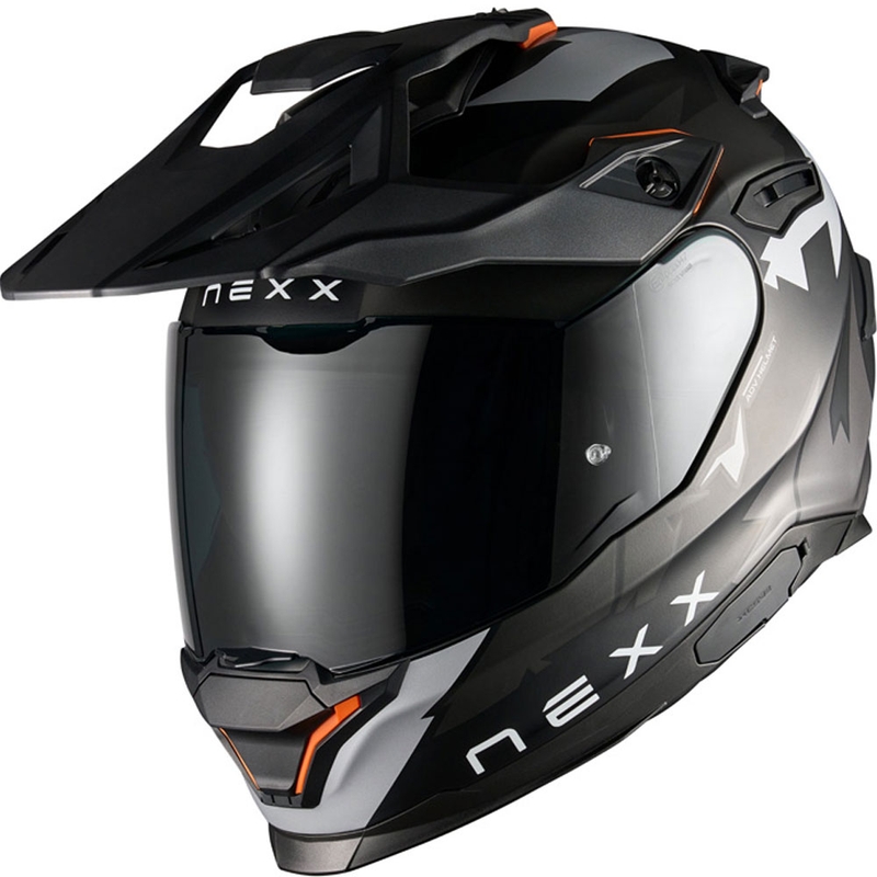Enduro helma na motorku NEXX Y.TRAVL Primal matná černo-šedá