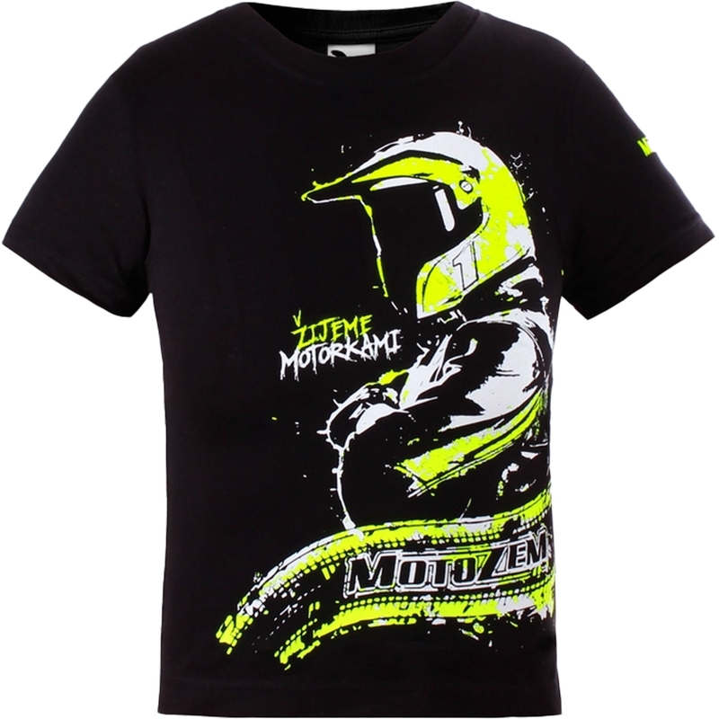 Dětské chlapecké triko MotoZem - Žijeme motorkami