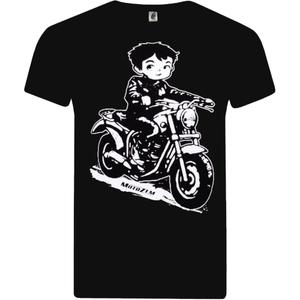 Dětské chlapecké triko MotoZem Motorkář černé