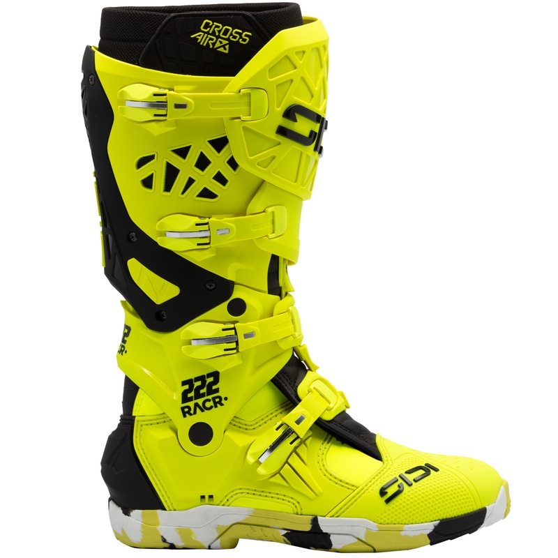 Boty na motorku SiDi Crossair X RACR001 černo-fluo žluté