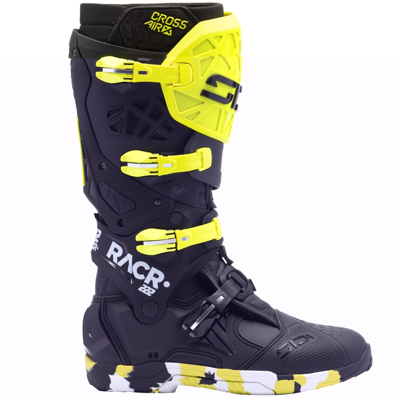 Boty na motorku SiDi Crossair X RACR002 fluo žluto-černé