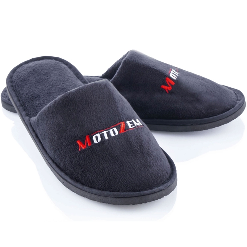 Papuče MotoZem černé