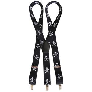 Kšandy s motivem lebky