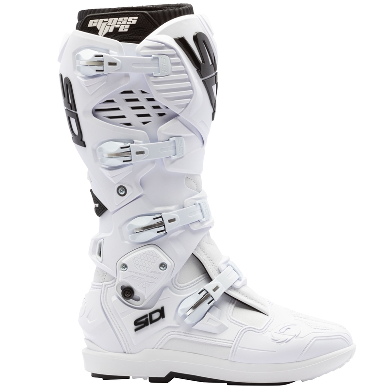 Boty na motorku SiDi Crossfire 3 SRS bílo-černé
