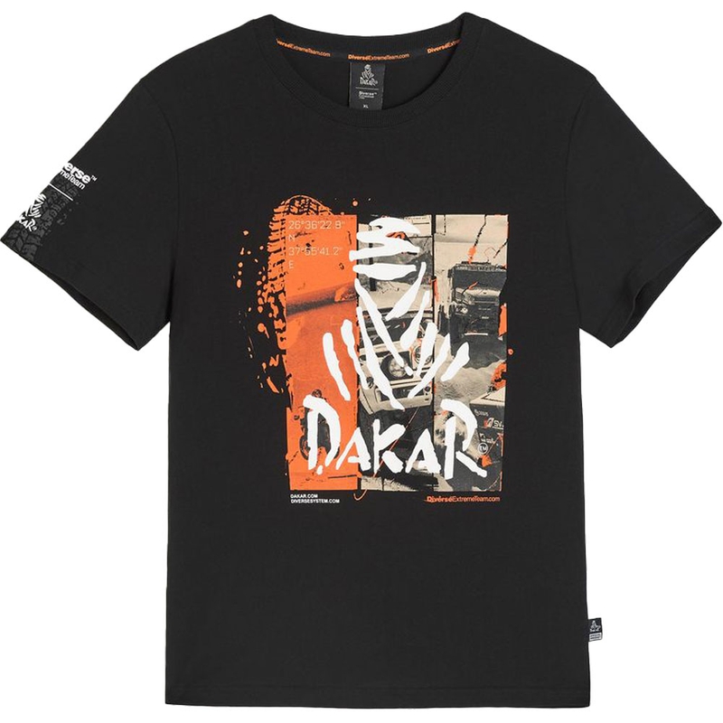 Tričko Dakar DES 2025 černé