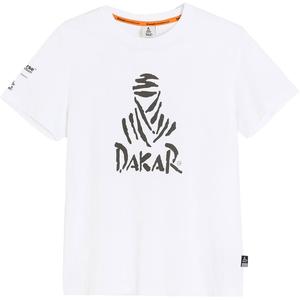 Tričko Dakar LOGO 256 bílé