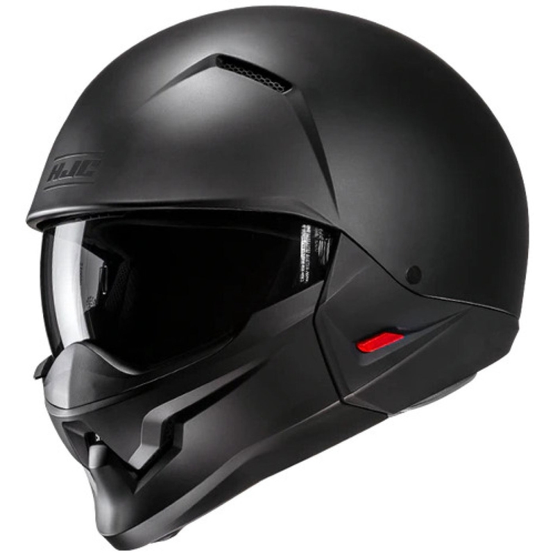 Otevřená helma s maskou HJC i20N Solid Semi Flat černá