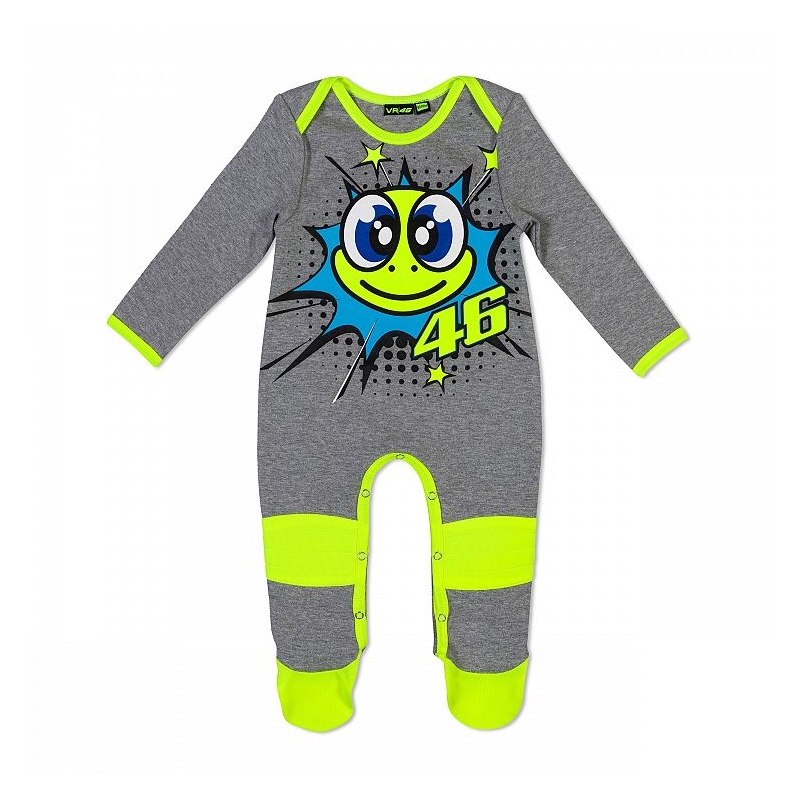 Dětské dupačky VR46 Valentino Rossi šedé