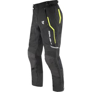 Kalhoty na motorku Street Racer Flex Air černo-fluo žluté