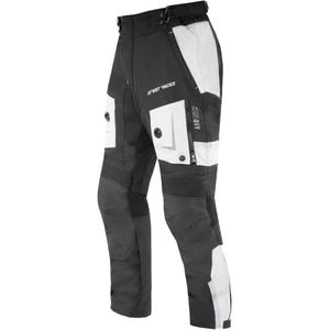 Kalhoty na motorku Street Racer All Season černo-šedé