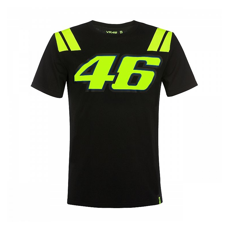 Triko VR46 Valentino Rossi 46 THE DOCTOR černé
