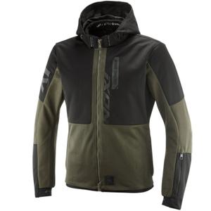 Bunda na motorku IXON Park Air khaki-černá