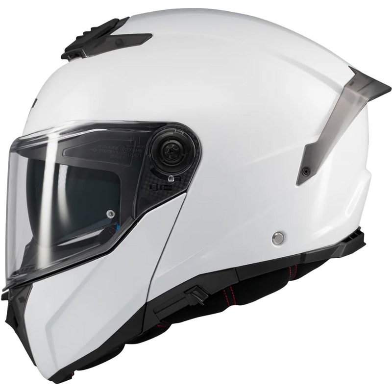 Výklopná helma na motorku MT Atom 2 SV Pure A0 bílá