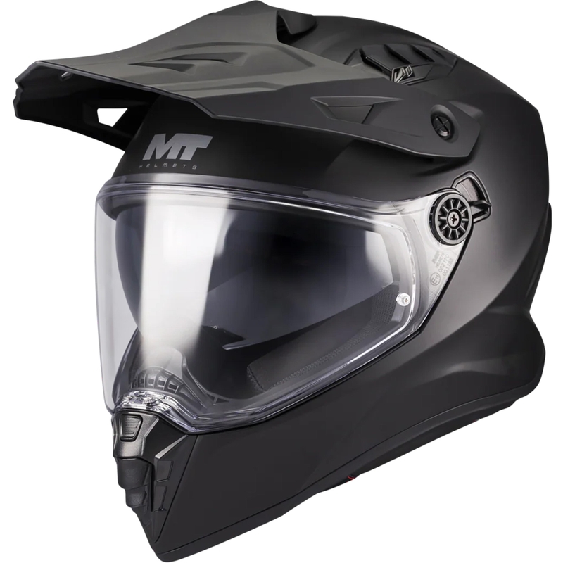 Enduro helma na motorku MT Track SV Pure A1 matná černá