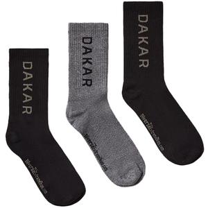 Set ponožek Dakar Athlan černo-šedé