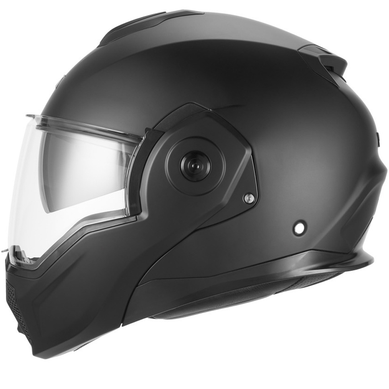 Výklopná helma na motorku NOX PREMIUM Spinner matná černá