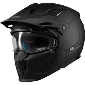 Modulární helma na motorku MT Streetfighter SV S Pure A1 matná černá