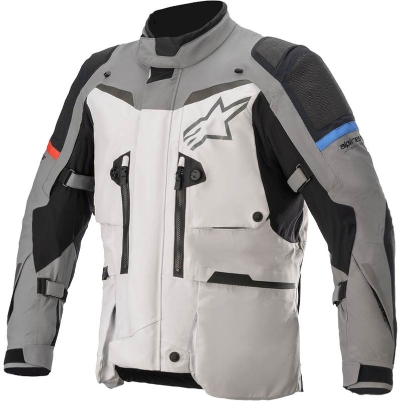 Bunda na motorku Alpinestars Boulder Gore-Tex tmavo-světle šedá