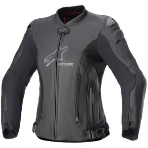 Dámská bunda na motorku Alpinestars Stella GP PLUS 4 černo-černá