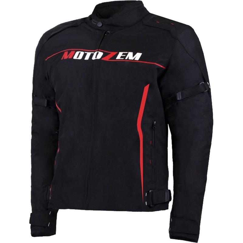 Bunda na motorku MotoZem Team 2 černá