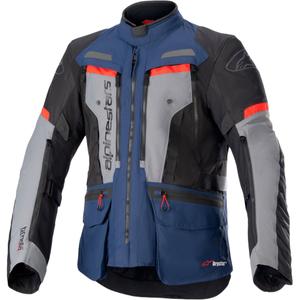 Bunda na motorku Alpinestars Bogota PRO Drystar modro-černo-červená