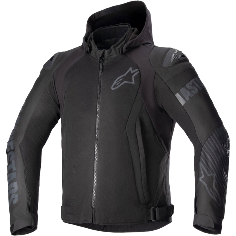 Bunda na motorku Alpinestars Zaca Air Waterproof černo-černá