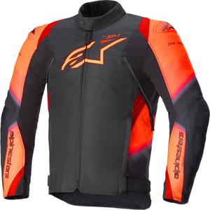 Bunda na motorku Alpinestars T-SP 1 2  Waterproof černo-fluo červená