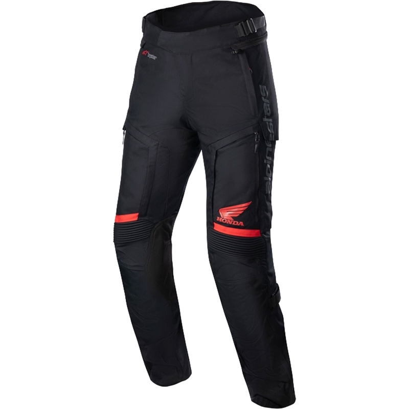 Kalhoty na motorku Alpinestars Bogota PRO Drystar Honda červeno fluo-černé