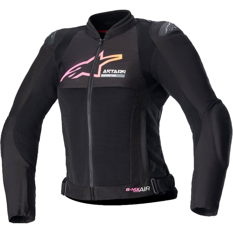 Dámská bunda na motorku Alpinestars Stella SMX Air černo-gradient