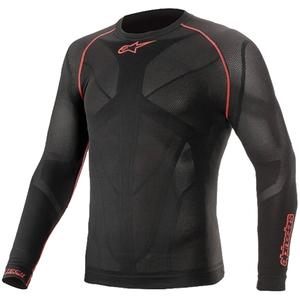 Termotriko s dlouhým rukávem Alpinestars Ride Tech Summer černo-červené