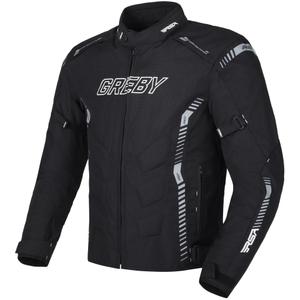 Bunda na motorku RSA Greby 2 černo-šedá