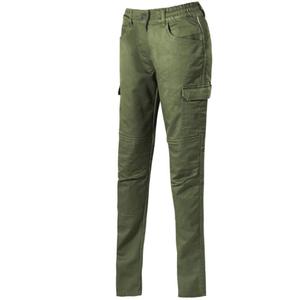 Dámské kalhoty na motorku Seventy Degrees SD-PC26 Teide khaki