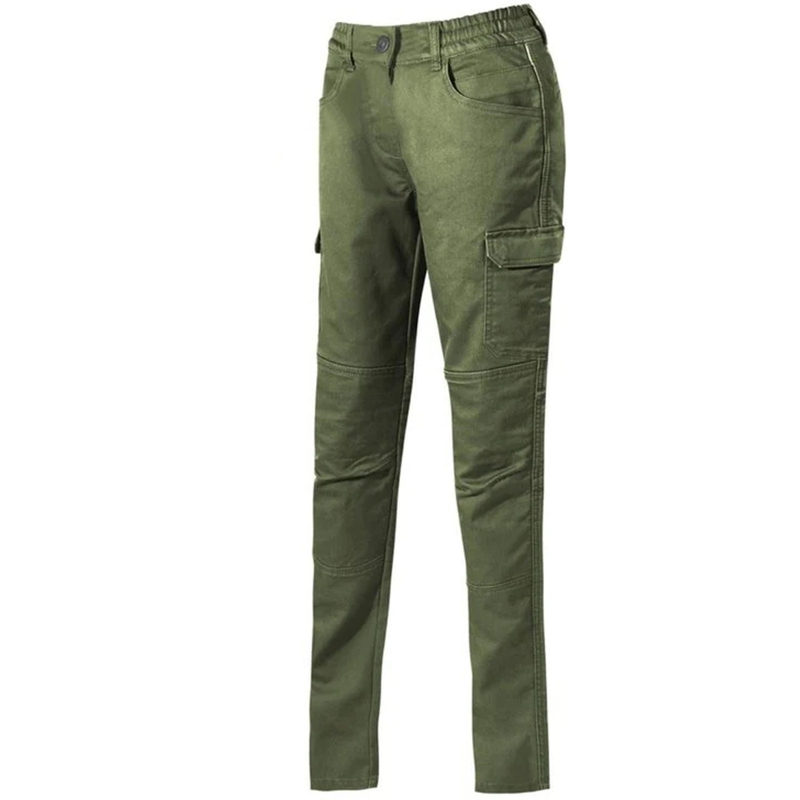 Dámské kalhoty na motorku Seventy Degrees SD-PC26 Teide khaki