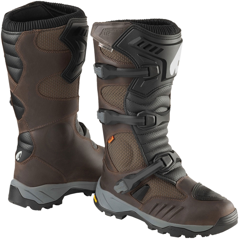 Boty na motorku Forma Adventure Air Dry hnědé