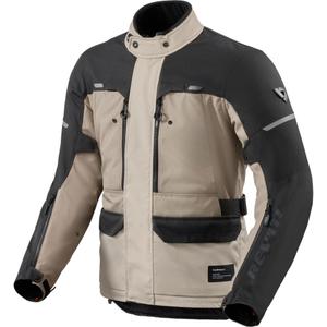 Bunda na motorku Revit Outback 5 H2O pískovo-černá