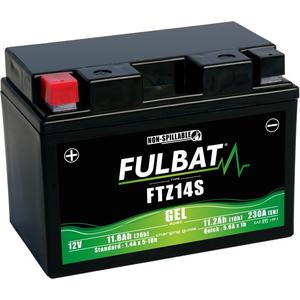 Továrně aktivovaná motocyklová baterie FULBAT FTZ14S (YTZ14S)
