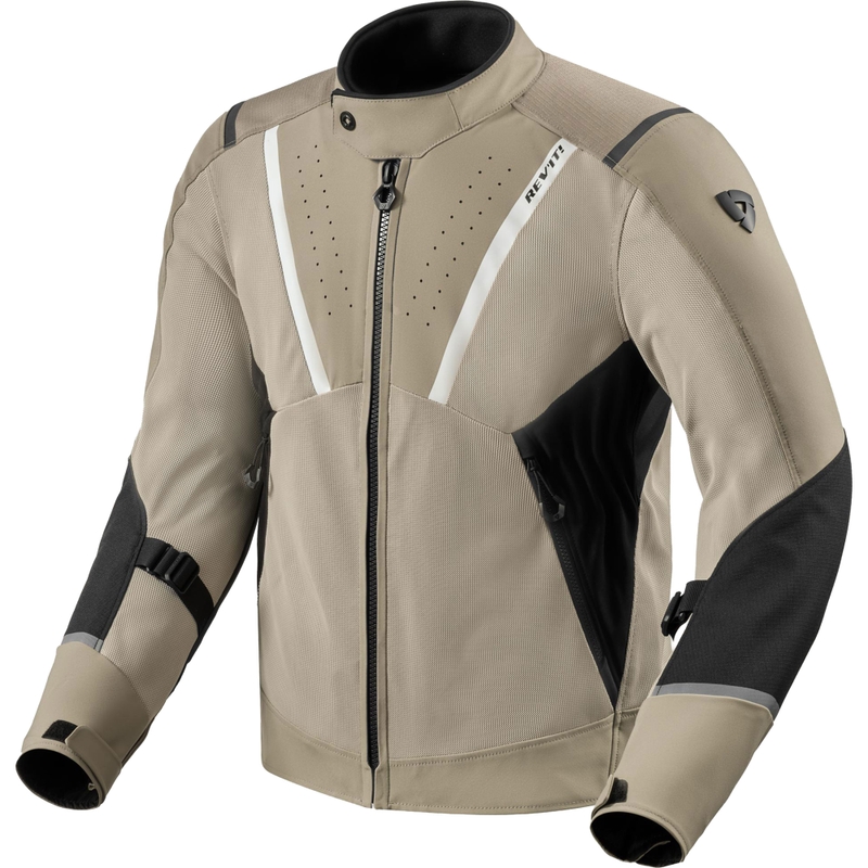 Bunda na motorku Revit Airwave 4 pískovo-černá