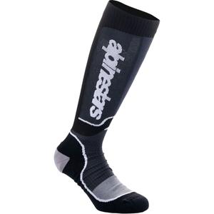 Dětské ponožky Alpinestars MX Plus černo-bílé