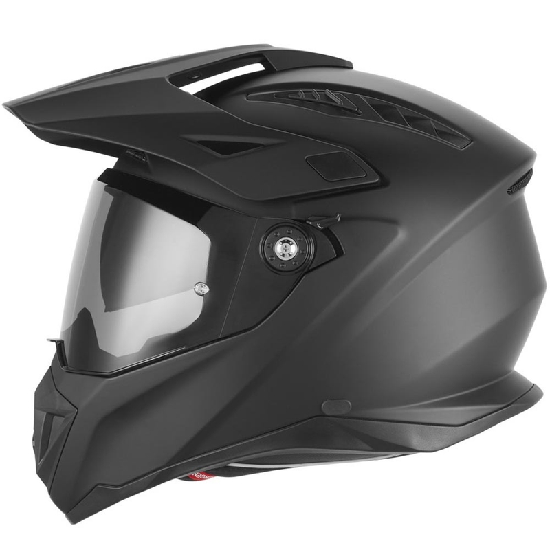 Enduro helma na motorku NOX N350 matná černá