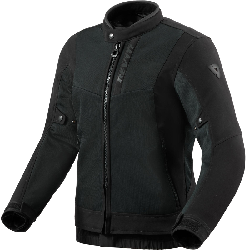 Dámská bunda na motorku Revit Highcrest černá