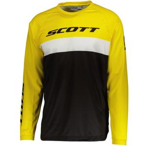 Motokrosový dres SCOTT 350 SWAP EVO černo-žlutý