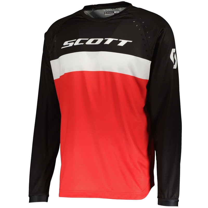 Motokrosový dres SCOTT 350 SWAP EVO červeno-černý
