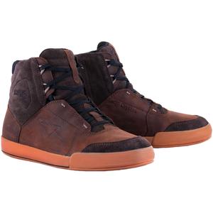 Boty na motorku Alpinestars Chrome Crafted Drystar hnědo-guma